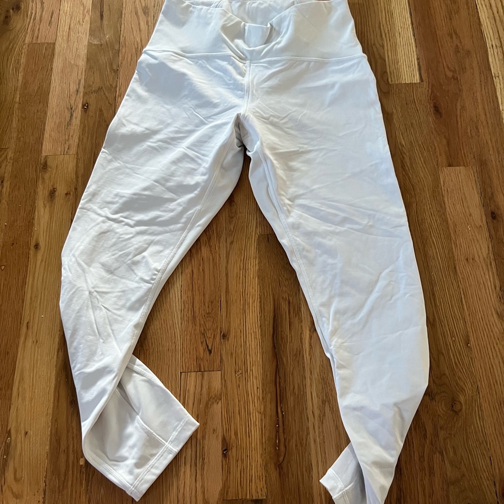 Lululemon all white leggings size 10
